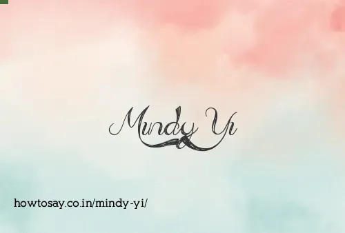Mindy Yi