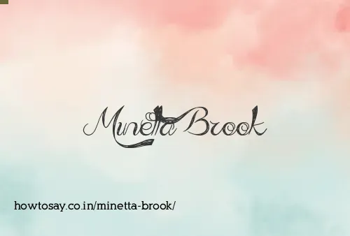 Minetta Brook