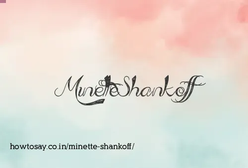 Minette Shankoff