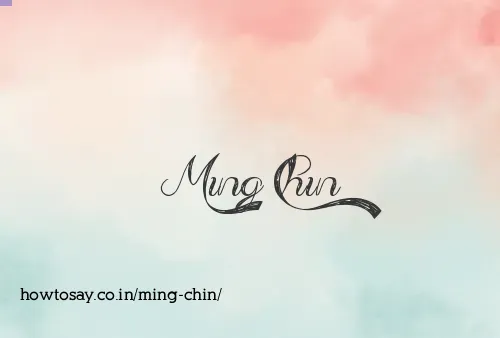 Ming Chin