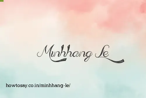 Minhhang Le