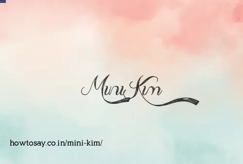 Mini Kim