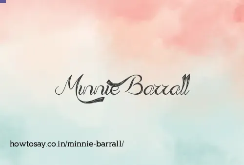 Minnie Barrall