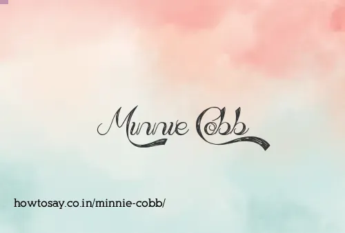 Minnie Cobb