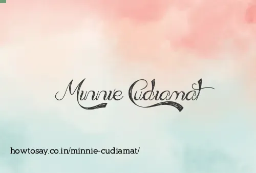 Minnie Cudiamat