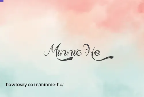 Minnie Ho