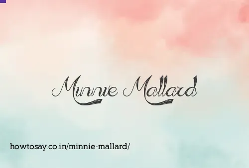 Minnie Mallard