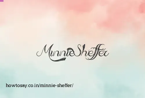 Minnie Sheffer