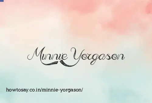 Minnie Yorgason