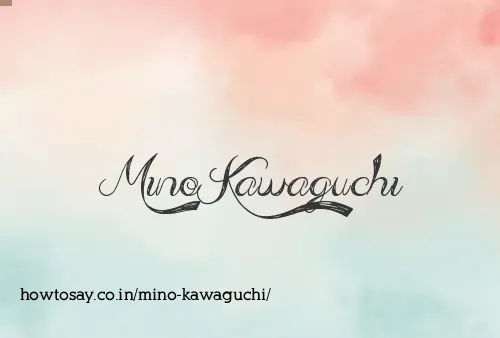 Mino Kawaguchi