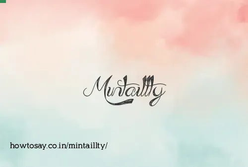 Mintaillty