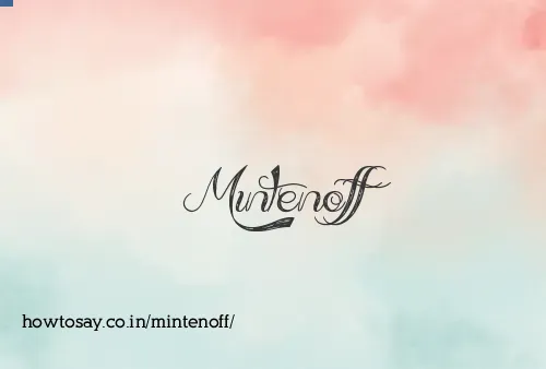 Mintenoff