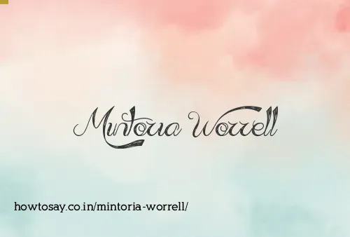 Mintoria Worrell