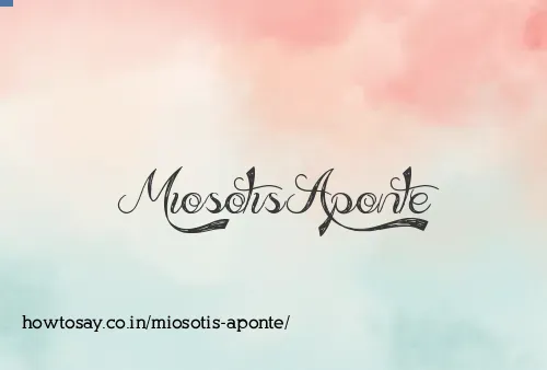 Miosotis Aponte