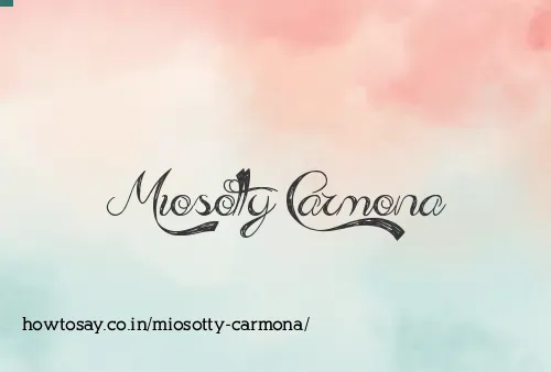 Miosotty Carmona