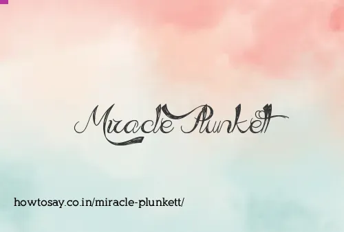 Miracle Plunkett