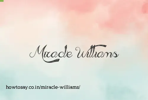 Miracle Williams
