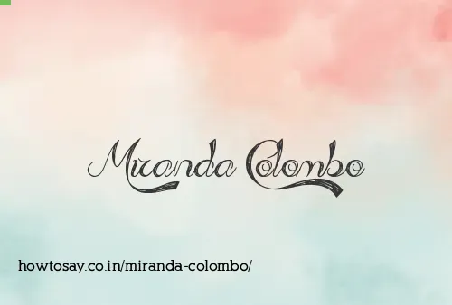 Miranda Colombo