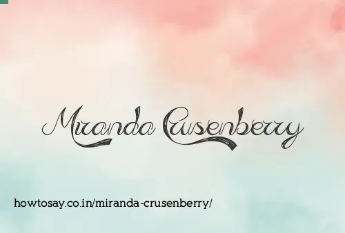 Miranda Crusenberry