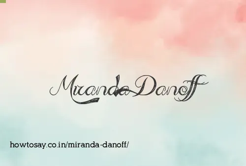 Miranda Danoff
