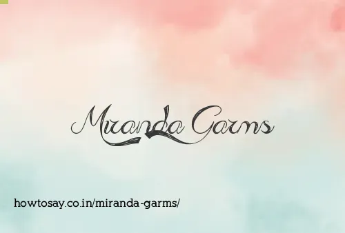 Miranda Garms