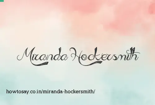 Miranda Hockersmith