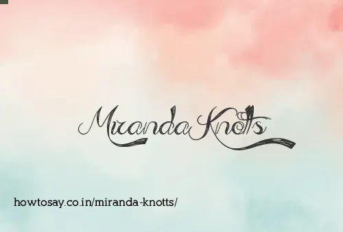 Miranda Knotts