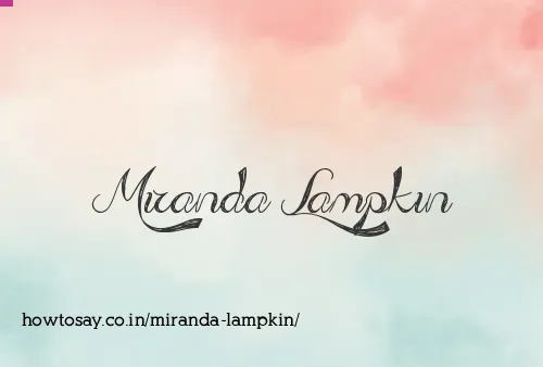 Miranda Lampkin
