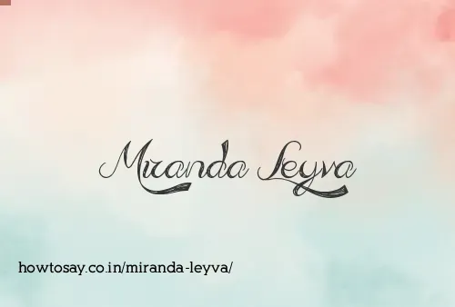 Miranda Leyva