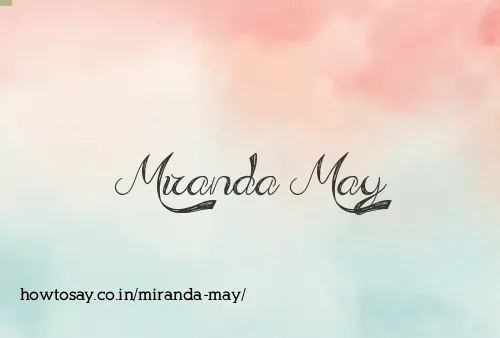 Miranda May