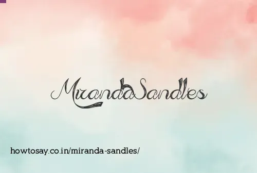 Miranda Sandles