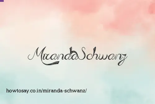 Miranda Schwanz