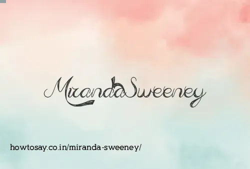 Miranda Sweeney