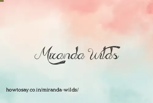 Miranda Wilds