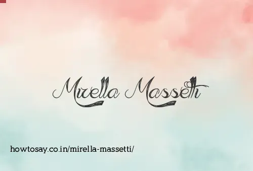 Mirella Massetti