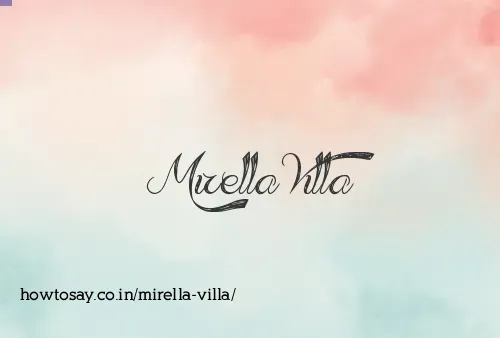 Mirella Villa