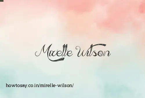 Mirelle Wilson