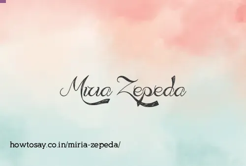 Miria Zepeda