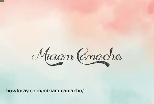 Miriam Camacho