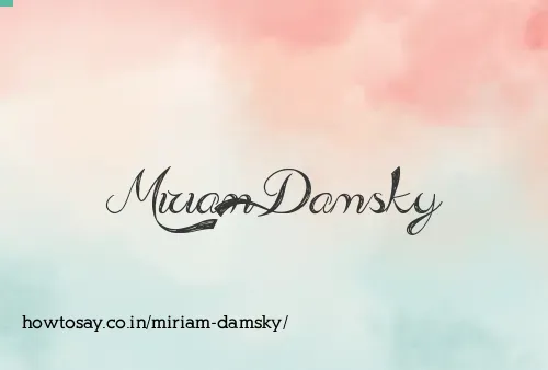 Miriam Damsky