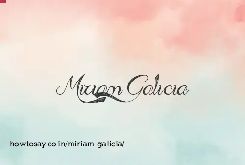 Miriam Galicia