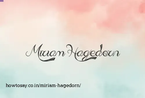 Miriam Hagedorn