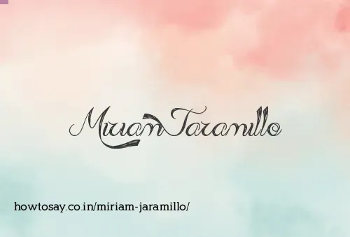 Miriam Jaramillo