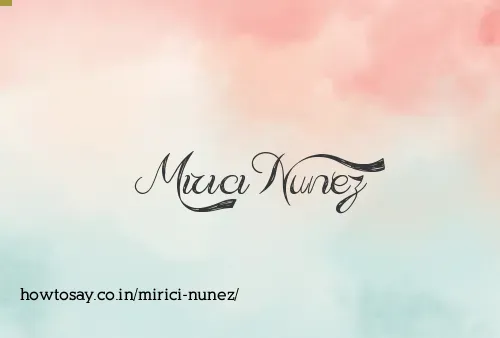 Mirici Nunez