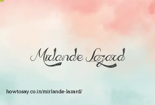 Mirlande Lazard