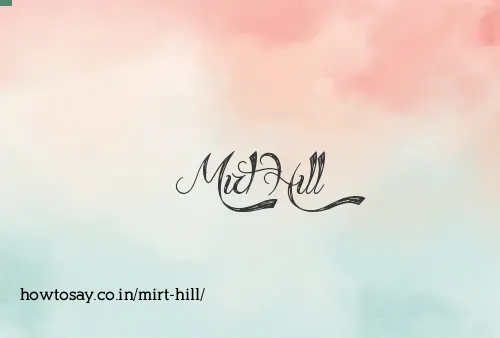 Mirt Hill