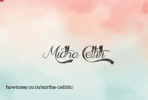 Mirtha Cellitti
