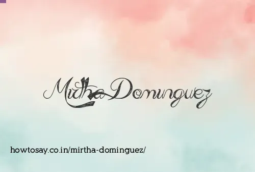 Mirtha Dominguez