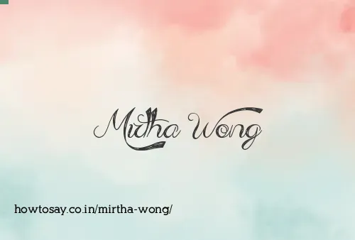 Mirtha Wong