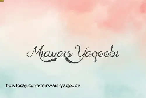 Mirwais Yaqoobi